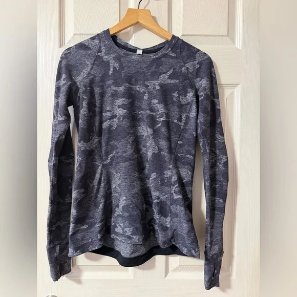 Lululemon long sleeve camo top - Picture 1 of 7